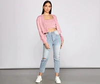 Cute And Chic Sweater Knit Cardigan