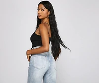 Simply Chic Sleeveless Bodysuit