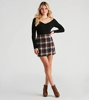 Basic Must-Have Ribbed Knit Bodysuit