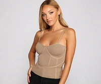 Embraced Glamour Bustier