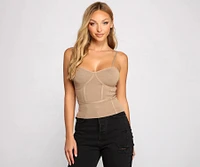 Embraced Glamour Bustier