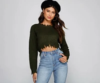 The Casual Crew Cropped Sweater