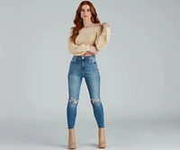 Stay Cute Off-the-Shoulder Sweater