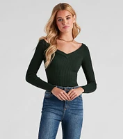 Basic Must-Have Ribbed Knit Bodysuit