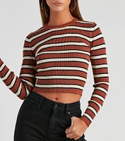 Trendsetting Babe Cropped Sweater