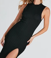 Total Feels Sleeveless Maxi Sweater Dress
