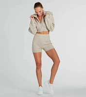 Laid-Back Chic Collared Cropped Sweater