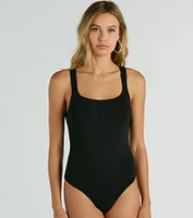 Sexy Comeback Sleeveless Cutout Back Bodysuit