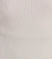 Trendy Vibe Asymmetric Ribbed Knit Top