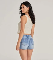 Dreamy Western Vibes Sleeveless Crochet Vest