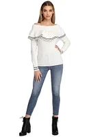 Prepped Success Long Sleeve Top