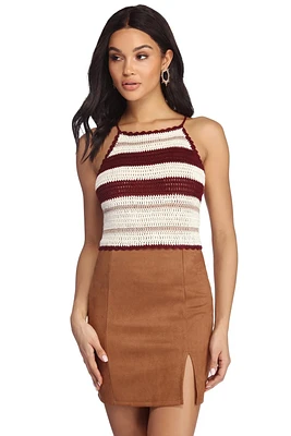 Cutie Crochet Crop Top