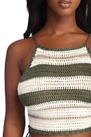 Cutie Crochet Crop Top