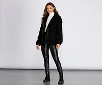 Cozy Cutie Teddy Jacket