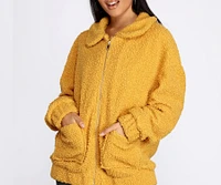 Oversized Teddy Jacket