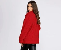 Oversized Teddy Jacket