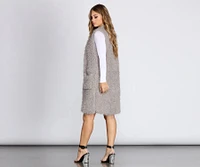Love To Layer Long Faux Fur Vest
