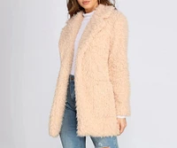 No Chill Faux Fur Long Jacket