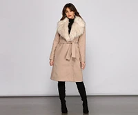 Feelin' Luxe Chic Long Coat