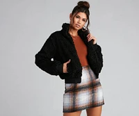 Cozy And Chill Faux Fur Jacket
