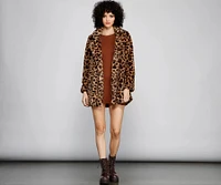 Cozy Fab Faux Fur Coat