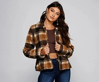 Pretty Plaid Wubby Jacket