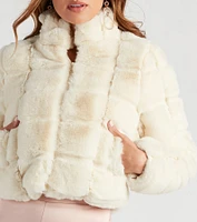 Layer On The Luxe Vibes Faux Fur Jacket