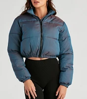 Chill The Air Zip Puffer Jacket