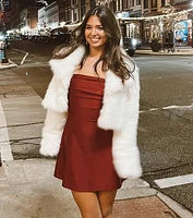 Layer On The Luxe Faux Fur Cropped Jacket