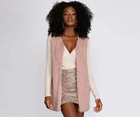Pretty And Posh Faux Fur Vest