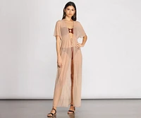 Mesh Moment Cover Up