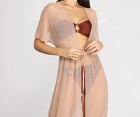 Mesh Moment Cover Up