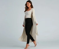 Keeping Knit Cozy Basic Duster