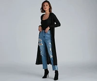 Keeping Knit Cozy Basic Duster