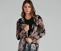 Sweet Intentions Floral Printed Duster