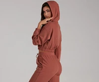 Chill Moment Zip-Up Hoodie