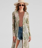 Paradise Awaits Mesh Duster
