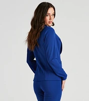 Right Moves Crepe Blazer
