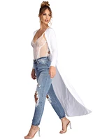 Fresh Is More Knit Duster