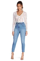 Laced Elegance Cardigan