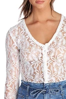 Laced Elegance Cardigan