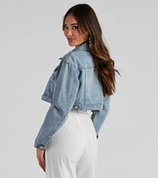 Boardwalk Crop Denim Jacket