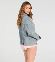 Good Jeans Oversized Trucker Denim Jacket