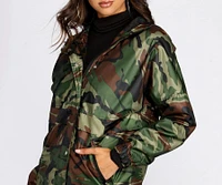 Plain Sight Nylon Longline Jacket