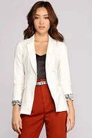 Just A Touch Blazer