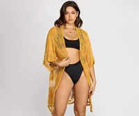 Desert Wanderer Crochet Kimono