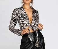 Chic And Fierce Crop Top