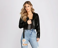 All The Deets Moto Jacket