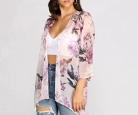 Summer Romance Floral Kimono