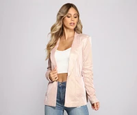All The Glitz Glitter Blazer
